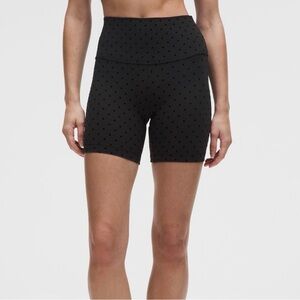 Lululemon Align High-Rise Shorts - 6” Polka Dot